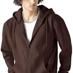 Cotton Winter Jacket Solid Full Sleeves Zip Up with Pocket Stylish Hooded Neck Zipper for Unisex-picture-23