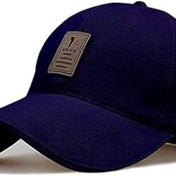 BAYEMA Mens & Womens EDIKO Cotton Adjustable Cap Quick Drying Sun Hat Protection for Summers Outdoor Activites Sports Baseball Hat (Freesize) (Blue)-image-8