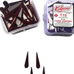 Kalpana Bindi Coffee Slim Tilak Sticker Kumkum | Size - 3 | (Pack of 12)-picture-33