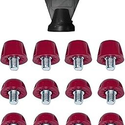 Meadawgs®12x Football Boot Studs for Athletic Sneakers Indoor Outdoor Sports Training Dark red|Sporting Goods | Outdoor Sports | Track & Field|12 Football Shoe Spikes-picture-10