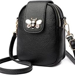 Small Crossbody Phone Bag for Women PU Leather Shoulder Bag, Classic Solid Color Women Purse Cross Body Bag, Practical Multi-Layer Zipper Pouch-image-32