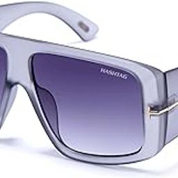 HASHTAG Polarized Sunglasses | Premium Full Rim Oversized Square Frame for Men & Women | 100% UV Protection, Anti-Glare | Perfect for Fashion, Social & Outdoor Adventures | Durable & Comfortable-image-1