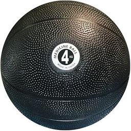 Jmall 4Kg Rubber Slam Ball with Textured Grip for Crossfit, Strength Training, and Fitness Workouts (Dia 17 Cm) (Multicolour)-image-34