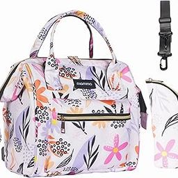 MAMMA Diaper Bag for mothers for travel | Small Baby Bag for mother Travel, 3 ways carry | Mini Diaper Bags for Mom for Travel, Waterproof Baby Diaper Bag for mother carry with 9 months warranty-picture-11