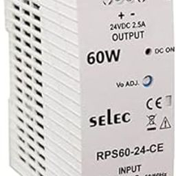 Selec Make Switch Mode Power Supply 2.5A, 24VDC [RPS60-24]-image-3