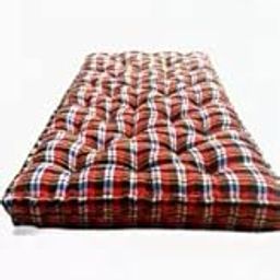 JY Soft Cotton Foldable Bed Mattress, Firm Gadda for Floor & Bed, Double Size Mattress (72 X35X5 Inches) Heavy Check Box-image-39