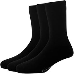 Cotton Men's Casual Socks (Pack of 3) (VXT11141_Black)-image-4