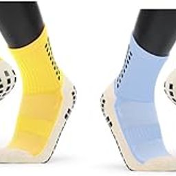 2 Pair Non Slip Football Basketball Hockey Futbol Yoga Sports Socks for Adults Men Women-image-57