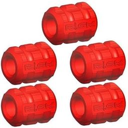 UJEAVETTE 3xBike Cable Sleeve Shifter Brake Cables Frame Protector Cover Wrap Red Cables & Housing-image-56