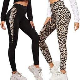 Women's Beige Stretchable Printed Cotton Lycra Blend Casual Jegging Combo Pack of 2(2DTRT-06-12_34)-image-90