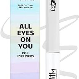 Elitty Waterproof Eyeliner - 4g White Colour With Intense Matte Finish | Smudge Proof, Long Lasting Liquid Liner For Eye Makeup | Quick Drying Formula With Fine Tip For Smooth, Precise Application-image-19