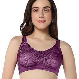amante Lace Non Padded Non-Wired Full Coverage Elegant Support Bra-picture-25