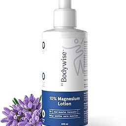 Be Bodywise 10% Magnesium Sleep Body Lotion 300ml | For Muscle Recovery & Relaxation | Infused with Shea Butter & Lavender | Mildly Scented, Lightweight & Non-Greasy Formula-picture-41