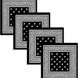 Bandanas for Men & Women - Paisley Bandana - Head Wrap, Scarf - Large 21x 21 inch-image-35