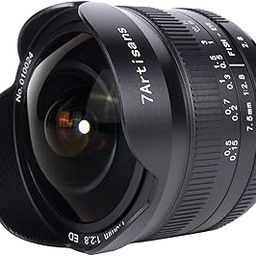 7artisans 7.5mm F2.8 II APS-C Wide Angle Fisheye Fixed Lens Compatible with Sony Compact Mirrorless Cameras (Black)-19