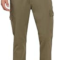 Slim Fit Solid Cargo Joggers for Men-image-116