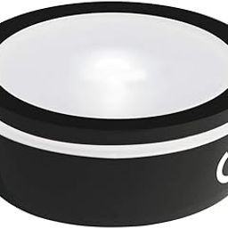 EUSTUMA LED Light Base Non-Slip Round Display Stand in A Variety of Colors, Suitable for Glass Crystal Spherical Artwork, Holiday Party Decoration. (Flat Base)-7