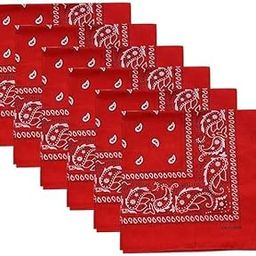 Unisex Soft Breathable Cotton Paisley Printed Cowboy Bandanas,Headband,Scarf (50CM X 50CM)-image-82