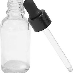 Patco Pharma Glass Amber Dropper Bottle – Premium UV-Protected Storage for Precise Liquid Dispensing Pack of 3 (Clear / 30ml)-29