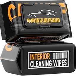 DLEST Car Interior Cleaning Wet Wipes Tissue Paper 70 Pcs, Car Seat Window Cleaning Disposable Wipes for Car Care, Auto Car Dashboard Glass Leather Steering Cleaner Wipes for Cleaning Car (1 Pack)-image-99