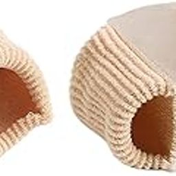 ZAVASIKA Bunion Corrector, Toe Separators for Women And Men,Bunion Corrector Relief for Men,Hammer Big Toe Straightener for Overlapping Toe Breathable,Toe Hallux Valgus Separator with 2 Loops (S+L)-image-1
