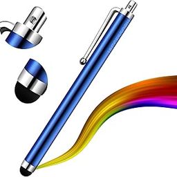 iAccessories Universal Capacitive Stylus Pen Compatible with All Touch Screens Devices Mobile Phones Android Tablet iOS Windows Smartphones - Navy-9