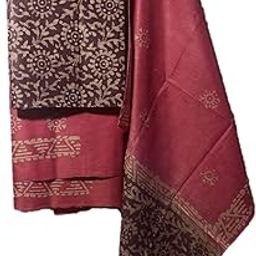 Women's Cotton Silk Batik Print Unstitched Salwar Suit Dress Material With Duputta | Dress Material For Women-picture-37