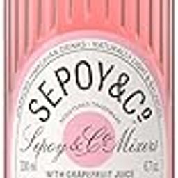 Sepoy & Co. Pink Grapefruit Soda | Paloma | Sparkling Mixer | Low Cal | 100% Natural | Additive Free | Best mixed with Tequila (12)-20
