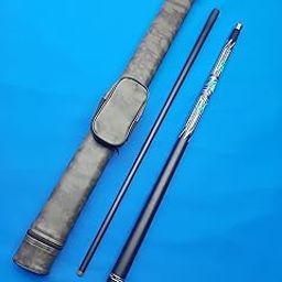 JBB Pool Cue Stick with Carry Case, Half Joint, Tip12mm, Ethereal Green with Navy Black Hard Shelled Cue Cover-picture-24