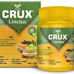 Crux Linctus (Chatan) 100g | Ayurvedic Natural Chawanprash for Dry Cough & Sore Throat Relief | Pure Blend of 5 Traditional Herbs with Honey | Cold, Runny, & Stuffy Nose Support-25