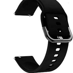 Prolet Soft Silicone 20 MM Watch Strap With Stainless Steel buckle Compatible for 20mm Lugs Size Amazfit GTS 2 Mini/Bip/GTS,Samsung Galaxy Watch 4/ Watch 5.-picture-14