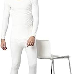 037-039 Men's Cotton Solid Round Neck Thermal Top & Bottom Set (Pack of 1)-image-13