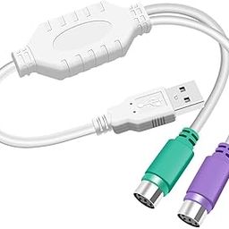 NEXZIA PS2 PS/2 to USB Adaptor Converter Cable Lead Wire Keyboard & Mouse/Mice-image-107