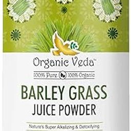 Organic Veda Barley grass juice powder 454 Grams-picture-17