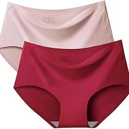 Women’s Seamless Panties for Women No Show Laser Cut Invisible Ice Silk Hipster Panty for Women-picture-17