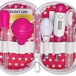 Playtex Baby 6 Piece Healthcare Kit, Pink, One Size-image-4