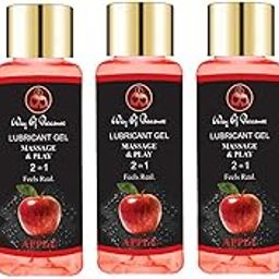 Way Of Pleasure Lube Flavoured Lubricant Gel-50Ml|Water Based Lube|Pack Of 5(Apple,Pack Of 5)-image-95