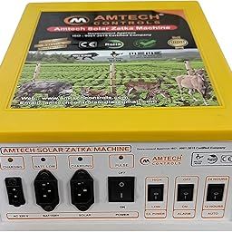 Ac & DC Zatka Machine Solar Fence Energizer 30 Acre for Agricultural-image-36