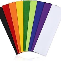 arohecx Headbands for Women Non Slip - 9 Pcs Fabric Elastic Hair Bands for Women's Hair, Soft Cotton Cloth Stretchy Sport Headbands, Sweat Absorption Athletic Headbands for Workout Yoga Running - D-picture-34