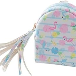 Mini Pocket Bag Keychain, Smooth Zipper, Perfect as a Portable Accessory for Carrying Small Items Like Coins, Earbuds, or trinkets – Multicolor (Design May Vary)-image-36