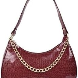 ANESHA Shoulder Bag, Purses for Women Dumpling Small Hobo Bags Vegan Ladies Clutch Synthetic Leather Shoulder Bag Pack of 1-image-36
