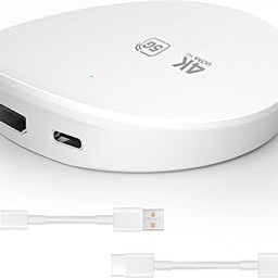 DuHeSin 5G 4K Wireless HD Display Adapter Screen Mirror Cast Dongle Support Miracast DLNA Airplay for iOS Android Phone Tablet Mac Windows Laptop to TV Projector Reciever-12