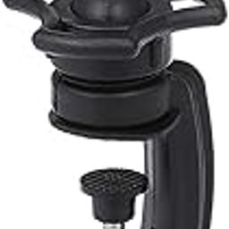 Wig Mannequin Head Stand, 1 Pack Cosmetology Manikin Stand Mannequin Head Holder Clamp Black-0