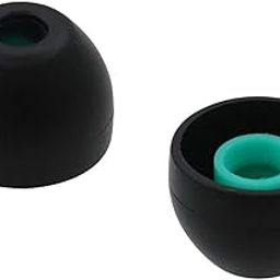 Syga Silicone Earbuds Tips for Sony XBA, MDR, Senhai and UE Series in-Ear Earphone Headsets, Hybrid Eartips, Original Colombian Brother Earmuffs Headphone (Medium(11mm and 3.5mm Diameter), Black)-picture-31