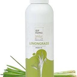 AIR-ROMA Pure, Natural and Undiluted Lemon Grass Aroma Diffuser Oil, 100ml | Strong & Long-Lasting Aroma - Fragrance Oil for Home, Office, Candles-1