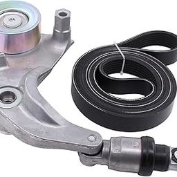 ApplianPar Serpentine Belt and Accessory Drive Belt Tensioner Pulley Assembly for Honda Civic 1.8L 2007-2011-image-51