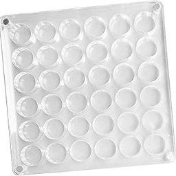 LOSA Nail Rhinestone Storage box Empty for Craft Nail Decorations Sequins 36 Grids-image-8