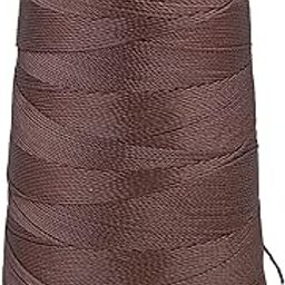 Aakriti Viscose Rayon Art Silk Thread Yarn -Embroidery Crochet Knitting Lace Trim Jewellery For Embroidery Thread, Jewellery Making Thread, Bag Making Thread(1 Pcs, Choclate),100 G,Brown-25
