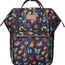 VISMIINTREND Diaper Backpack for Mother | Maternity Baby Bag | Mulitpocket Stylish Diaper Handbag | Baby Diaper Bag for Travel, Hospital | Gift for New Born Baby Boy, Girl | Baby Shower Gift for Mom-image-65