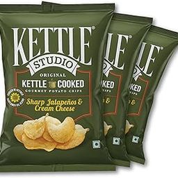 Kettle Studio | Potato Chips | Sharp Jalapenos & Cream Cheese 113g | Pack of 3-image-79